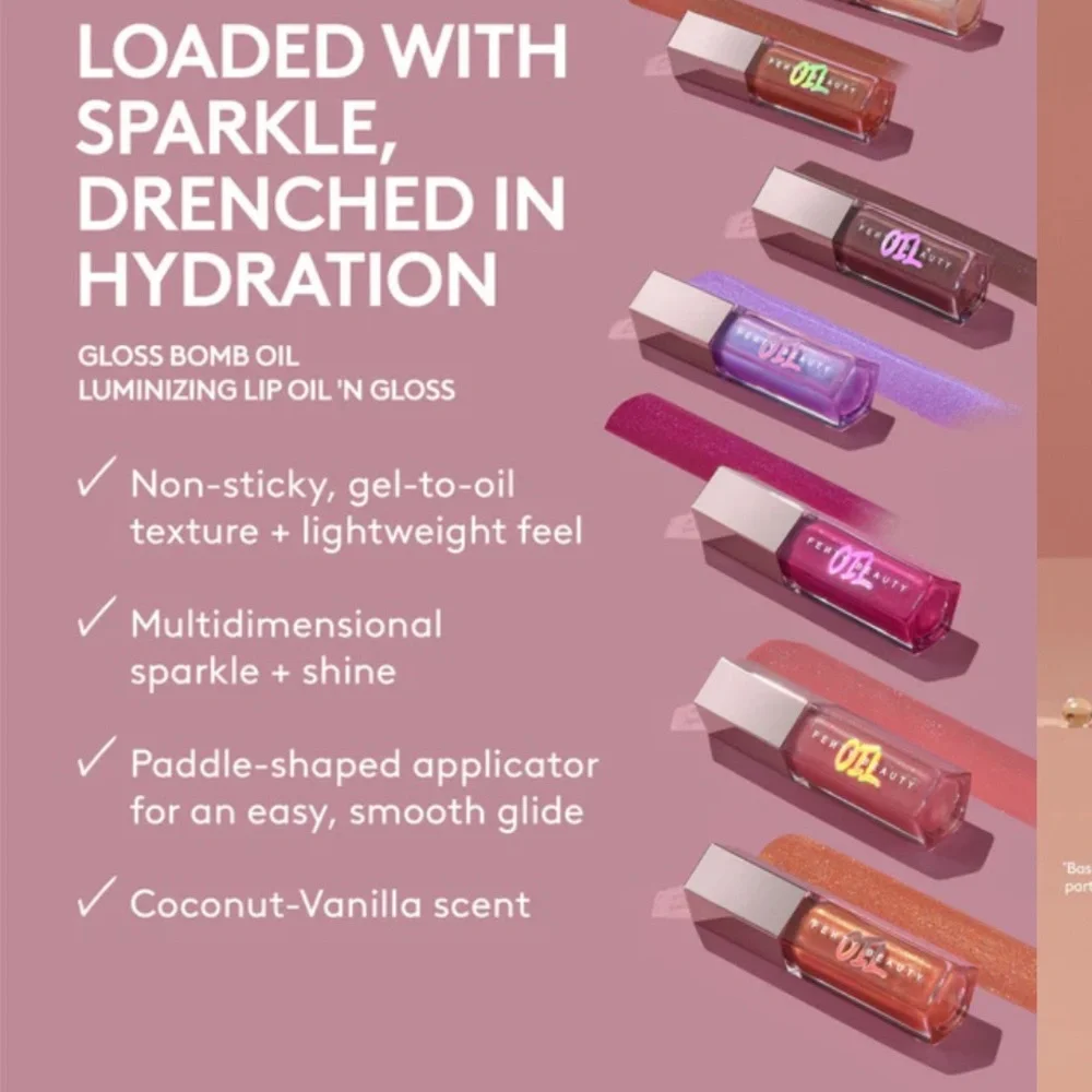 Fenty Beauty Rose Amber Gloss Bomb Oil